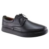 Road Footwear Ανδρικά Casual Δέρμα 25790 Μαύρο