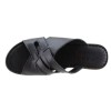 Road Shoes Γυναικεία Mules Δέρμα 12-258 Μαύρο