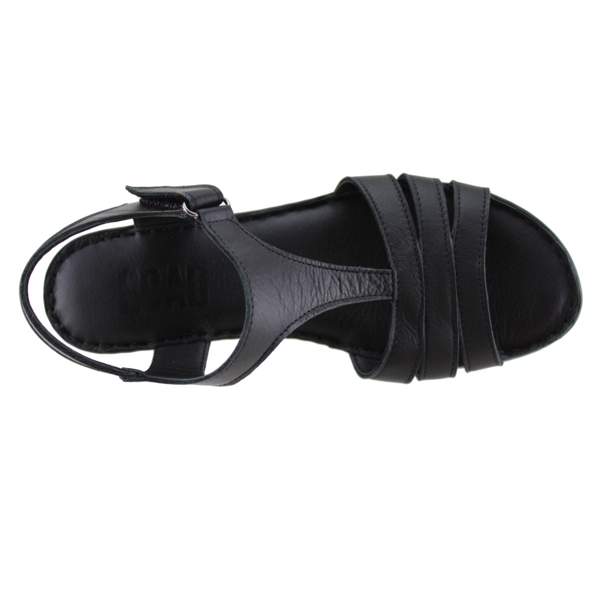 Road Shoes Γυναικεία Πέδιλα Πλατφόρμες Δέρμα 18-264 Μαύρο Road Shoes Γυναικεία Πέδιλα Πλατφόρμες Δέρμα 18-264 Μαύρο