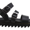 Road Shoes Γυναικεία Πέδιλα Δέρμα TOKYO 2 Μαύρο