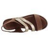 Road Shoes Γυναικεία Πέδιλα Πλατφόρμες Δέρμα 06 Ταμπά