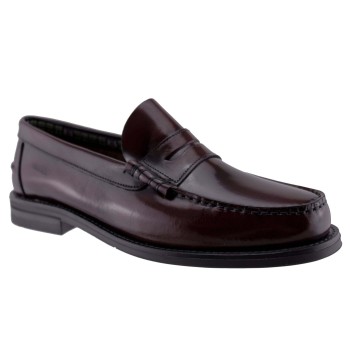 Road Footwear Ανδρικά Loafers Δέρμα SEBROAD Μπορντώ Φλωρεντίκ