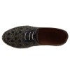 Road Shoes Γυναικεία Μοκασίνια Δέρμα 302-2 Μαύρο Γκρι