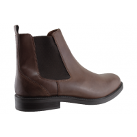 Parrotto Leather Shoes Ανδρικά Μποτάκια Δέρμα MH65H04 Καφέ