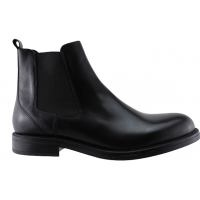Parrotto Leather Shoes Ανδρικά Μποτάκια Δέρμα MH65H04 Μαύρο