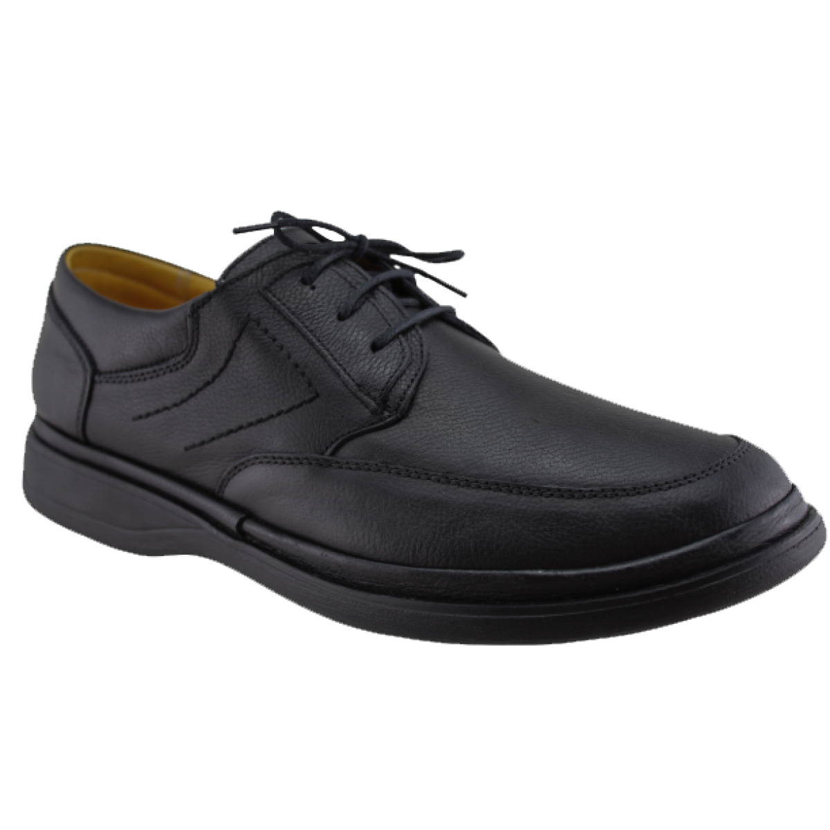 Road Footwear Ανδρικά Casual Δέρμα E121 Μαύρο Road Footwear Ανδρικά Casual Δέρμα E121 Μαύρο