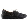 Road Shoes Γυναικεία Μοκασίνια Δέρμα 302-2N Μαύρο
