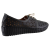 Road Shoes Γυναικεία Μοκασίνια Δέρμα 302-2N Μαύρο