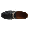 Road Shoes Γυναικεία Μοκασίνια Δέρμα 302-2N Μαύρο