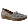Road Shoes Γυναικεία Μοκασίνια Δέρμα 330-2 Γκρί