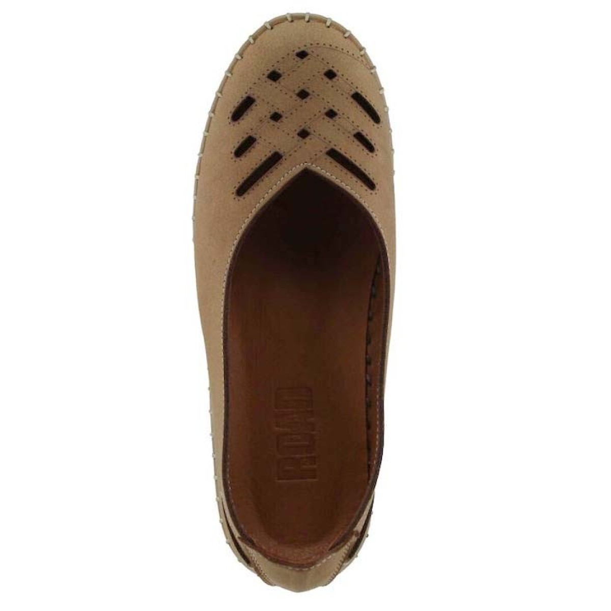 Road Shoes Γυναικεία Μοκασίνια Δέρμα 2014 Ταμπά
