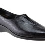 PUPILO CONFORT Γυναικεία Casual Δέρμα 697-23519 Mαύρο Λουστρίνι