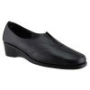 PUPILO CONFORT Γυναικεία Casual Δέρμα 697-23512 Mαύρο