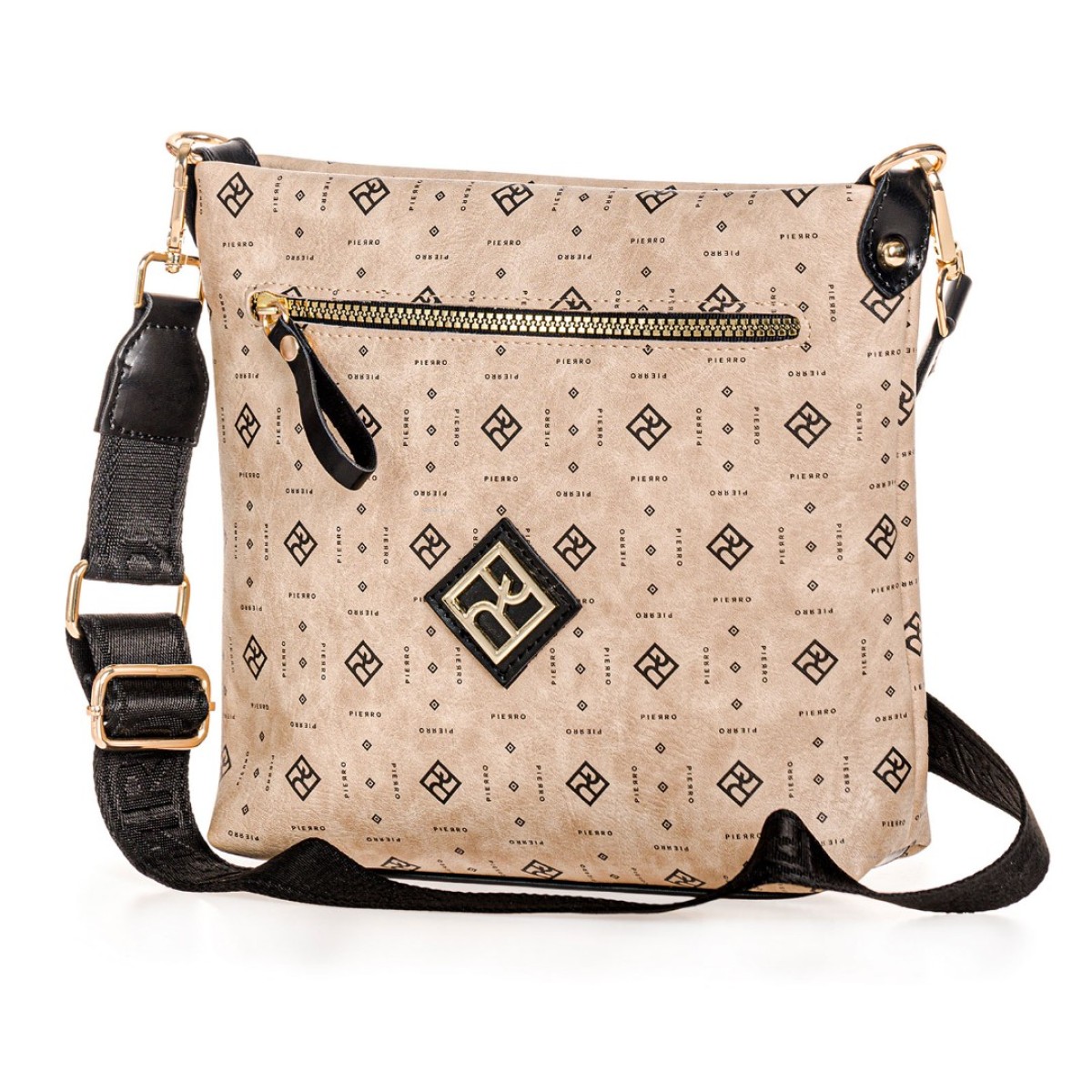 Pierro accessories Τσάντα Χιαστί 09085PM04 Mocca