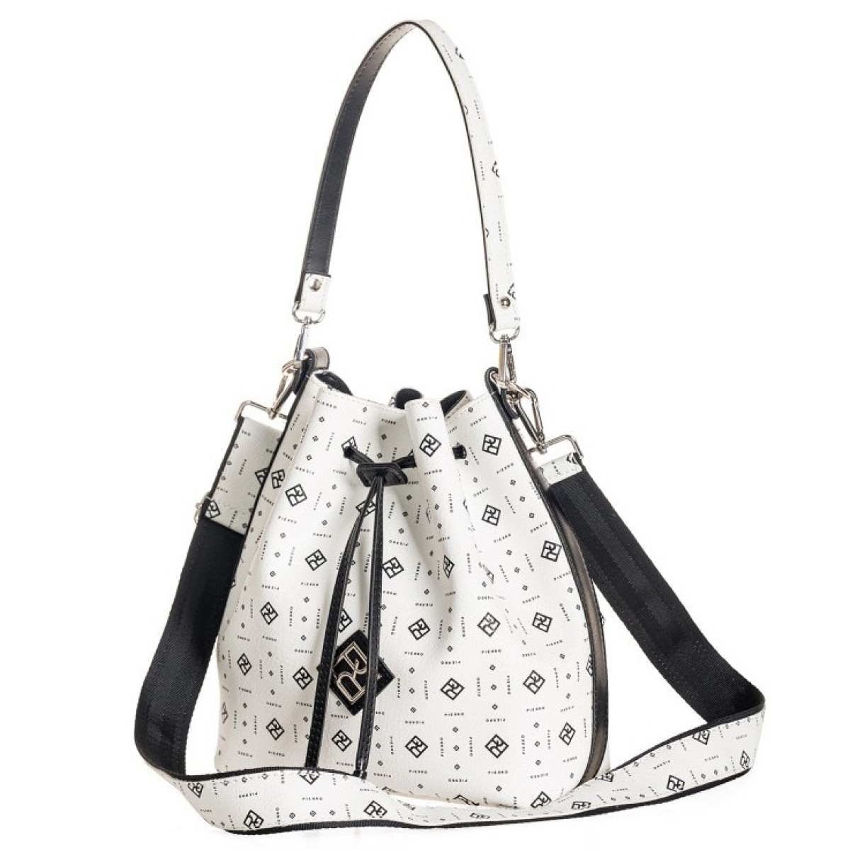Pierro accessories Τσάντα Πουγκί 90400PM07 White