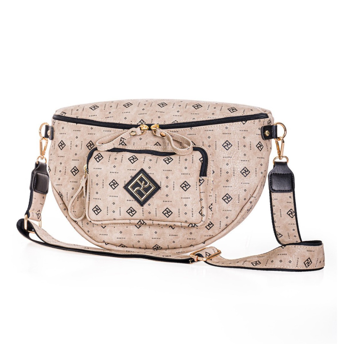 Pierro accessories Τσάντα Μέσης 90632PM04 Mokka