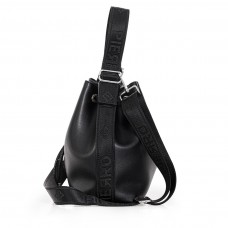 Pierro accessories Τσάντα Πουγκί Δέρμα 90400LR01 Μαύρο