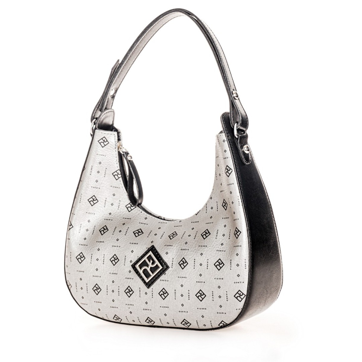 Pierro accessories Τσάντα Ωμου 90832PM28 Steel