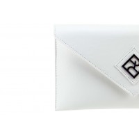 Pierro accessories Φάκελος Χειρός 90654SY07 Λευκό
