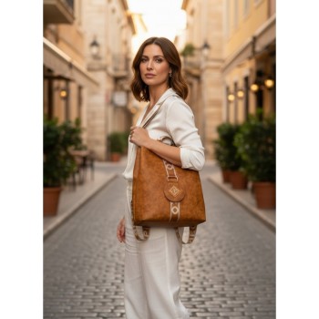 Pierro accessories Σακίδιο Πλάτης 90667LR11 Tabac