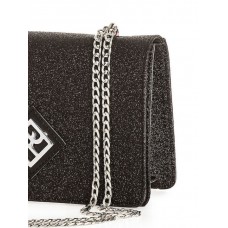 Pierro accessories Τσαντάκι Χιαστί 90656SUG01 Μαύρο Sugar