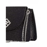 Pierro accessories Τσαντάκι Χιαστί 90658SUG01 Μαύρο Sugar