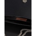 Pierro accessories Τσαντάκι Χιαστί 90545SUG01 Μαύρο Sugar