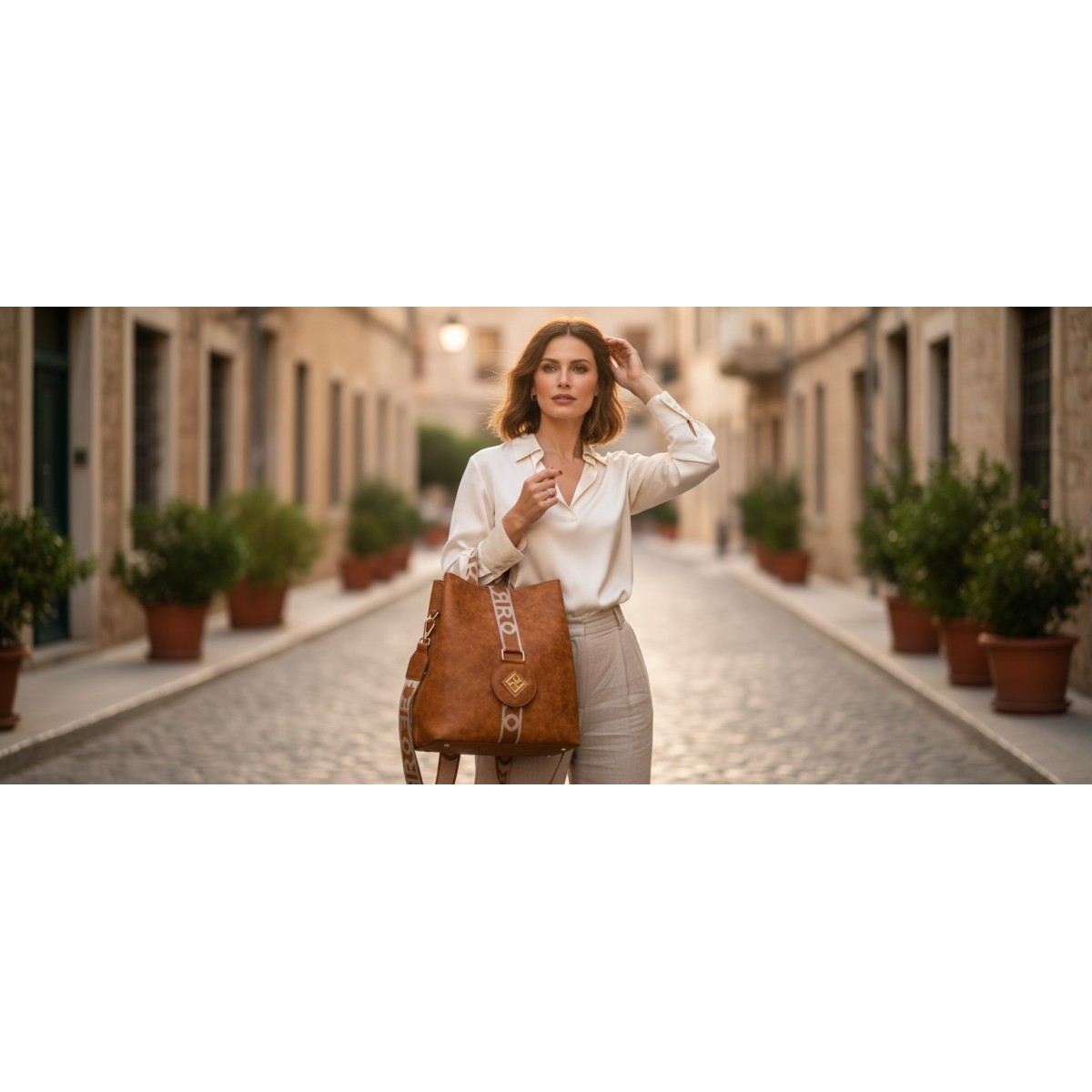 Pierro accessories Σακίδιο Πλάτης 90667LR11 Tabac Pierro accessories Σακίδιο Πλάτης 90667LR11 Tabac