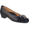 Relax anatomic Γυναικείες Γόβες Δέρμα 5607-321 Μαύρο Mαύρο Λουστρίνι