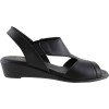 Relax anatomic Γυναικεία Πέδιλα Δέρμα 10172-118 Μαύρο