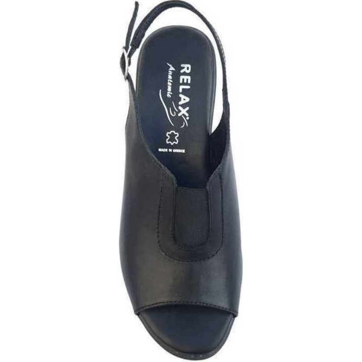 Relax anatomic Γυναικειά Πέδιλα Δέρμα 10182 Μαύρο Relax anatomic Γυναικειά Πέδιλα Δέρμα 10182 Μαύρο