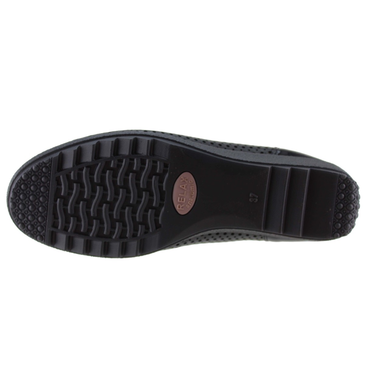 Relax anatomic Γυναικεία Casual Δέρμα 7302 Mπορντώ Λουστρίνι
