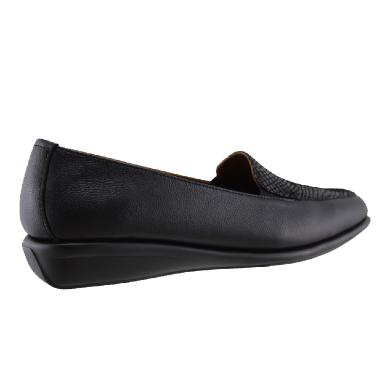 Relax anatomic Γυναικεία Casual Δέρμα 2633 Mαύρο