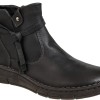 Relaxshoe Anatomic Γυναικεία Μποτάκια Δέρμα 580-25510 Μαύρο