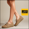 Road Shoes Γυναικεία Μοκασίνια Δέρμα 302-2N Ταμπά