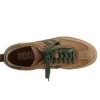Road Footwear Γυναικεία Sneakers Δέρμα 25510 Μπεζ Πράσινο
