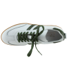 Road Footwear Γυναικεία Sneakers Δέρμα 25510 Λευκό Πράσινο