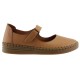 Road Shoes Γυναικείες Μπαρέτες Δέρμα 1608NH  Ταμπά