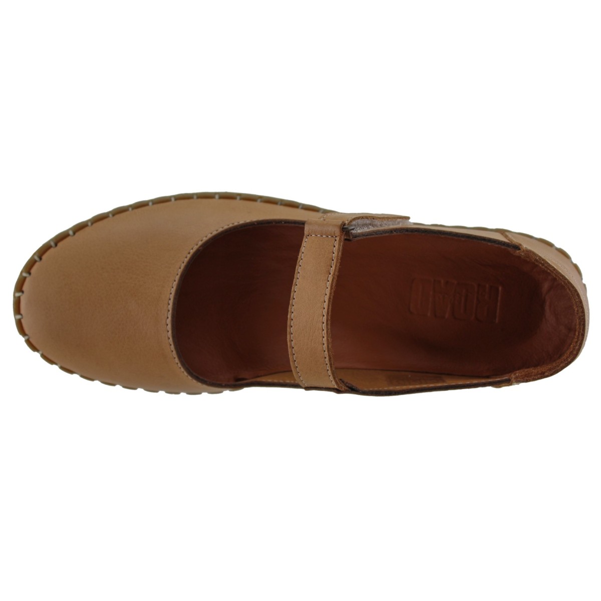 Road Shoes Γυναικείες Μπαρέτες Δέρμα 1608NH Ταμπά Road Shoes Γυναικείες Μπαρέτες Δέρμα 1608NH Ταμπά