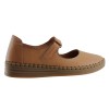 Road Shoes Γυναικείες Μπαρέτες Δέρμα 1608NH Ταμπά Road Shoes Γυναικείες Μπαρέτες Δέρμα 1608NH Ταμπά