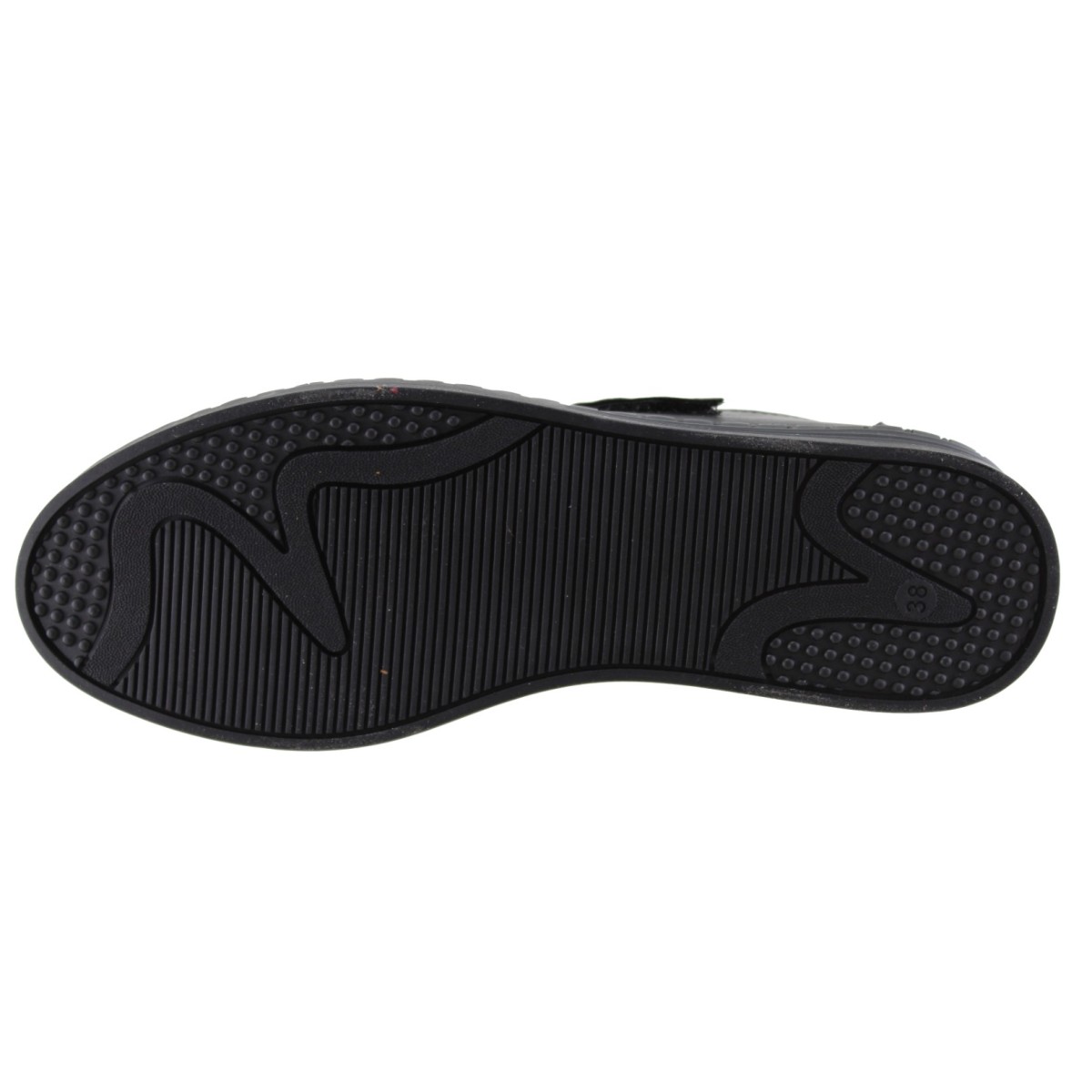 Road Shoes Γυναικείες Μπαρέτες Δέρμα 1608NH  Μαύρο