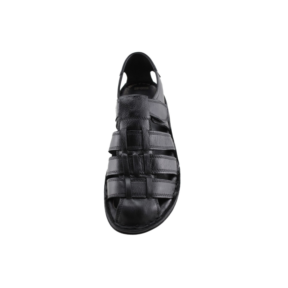 Road Footwear Ανδρικά Πέδιλα Δέρμα H16 Μαύρο