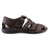 Road Footwear Ανδρικά Πέδιλα Δέρμα H16 Καφέ