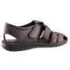 Road Footwear Ανδρικά Πέδιλα Δέρμα H16 Καφέ