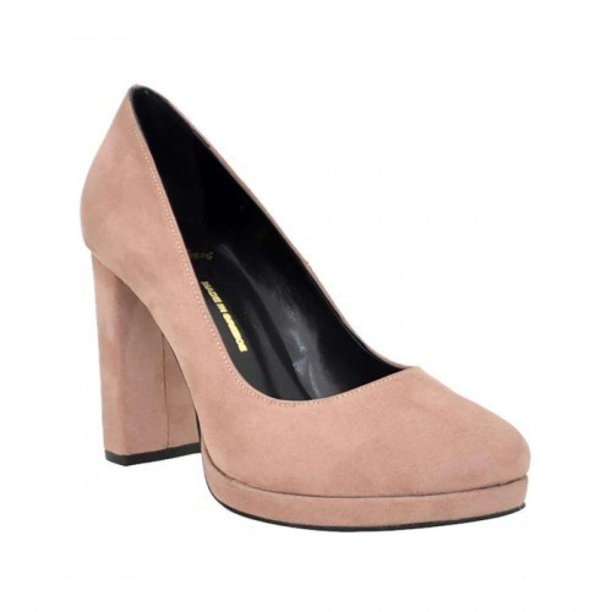 S.Piero Γυναικείες Γόβες Δέρμα 100/03 Nude Suede