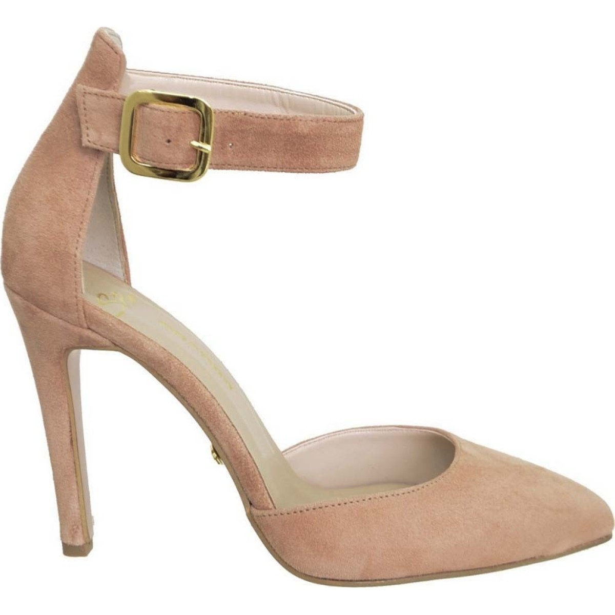 S.Piero Γυναικείες Γόβες Δέρμα 97/28 Σάπιο Μήλο Suede S.Piero Γυναικείες Γόβες Δέρμα 97/28 Σάπιο Μήλο Suede
