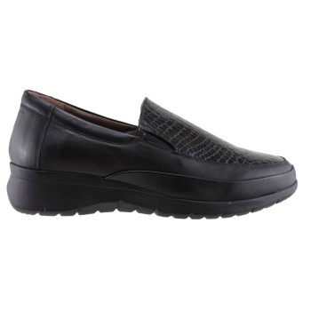 Sabino Γυναικεία Casual Δέρμα Γ-2533 Μαύρο