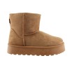 Sabino Shoes Γυναικεία Μποτάκια Γ-HY21562 Κάμελ