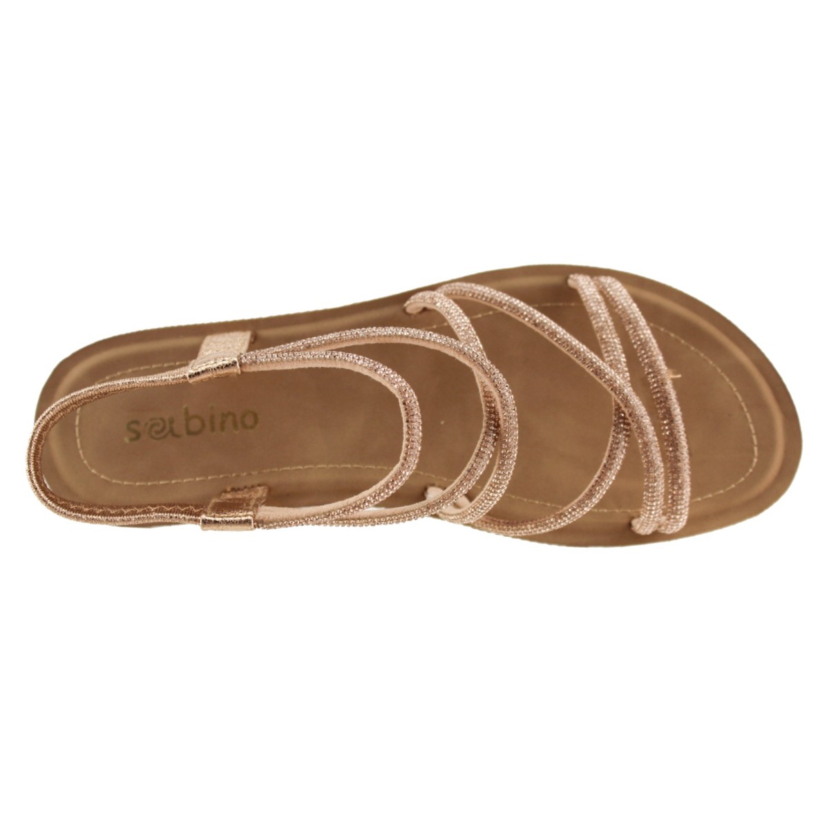 Sabino Shoes Γυναικεία Πέδιλα Γ-668-Z308 Χαλκός
