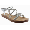 Sabino Shoes Γυναικεία Πέδιλα Γ-668-Z308 Ασημί